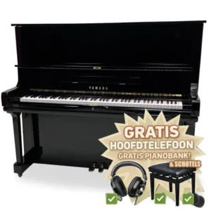 Yamaha U3 silent piano - accessoire pakket